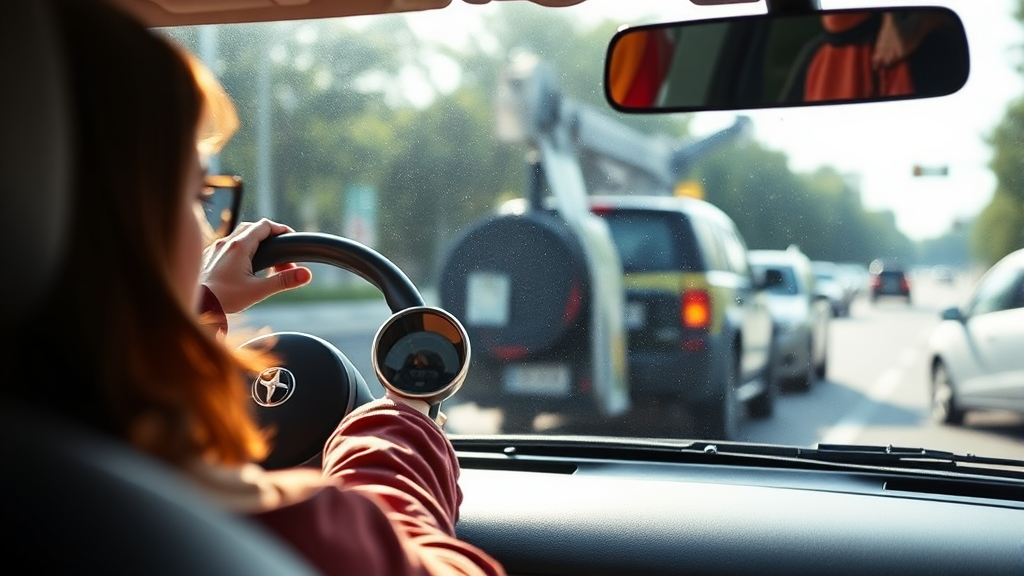 12대 중과실 사고 예방 및 안전 운전 가이드 (realistic 스타일)