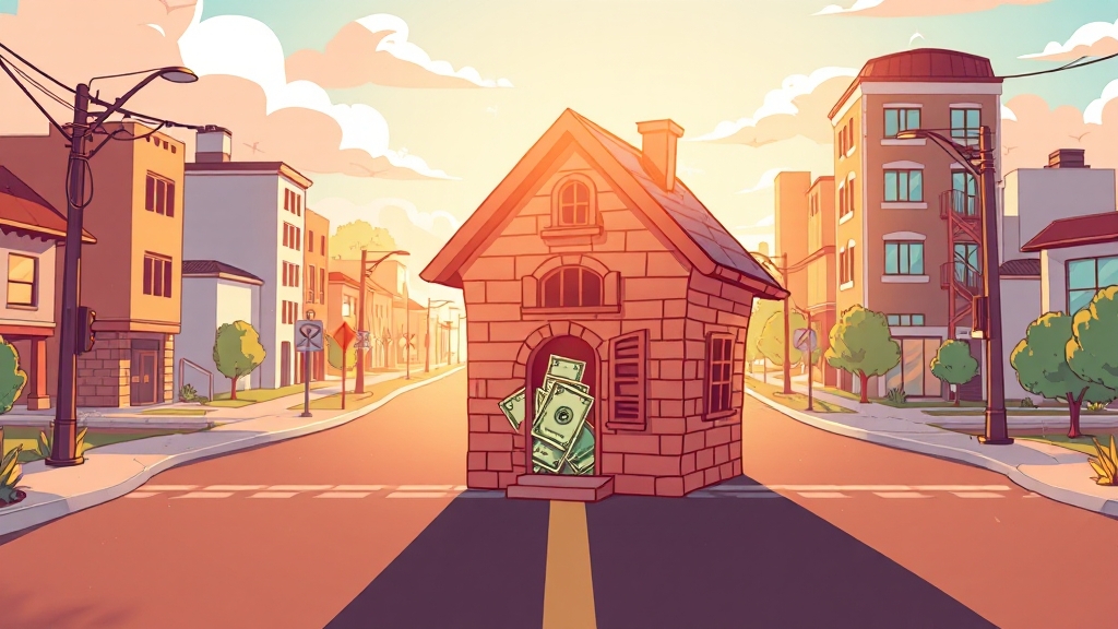 실거주 vs 투자, 나에게 맞는 선택은? (cartoon 스타일)