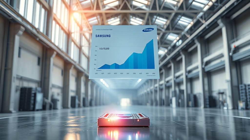 테슬라-삼성 협력과 주가 전망 (realistic 스타일)