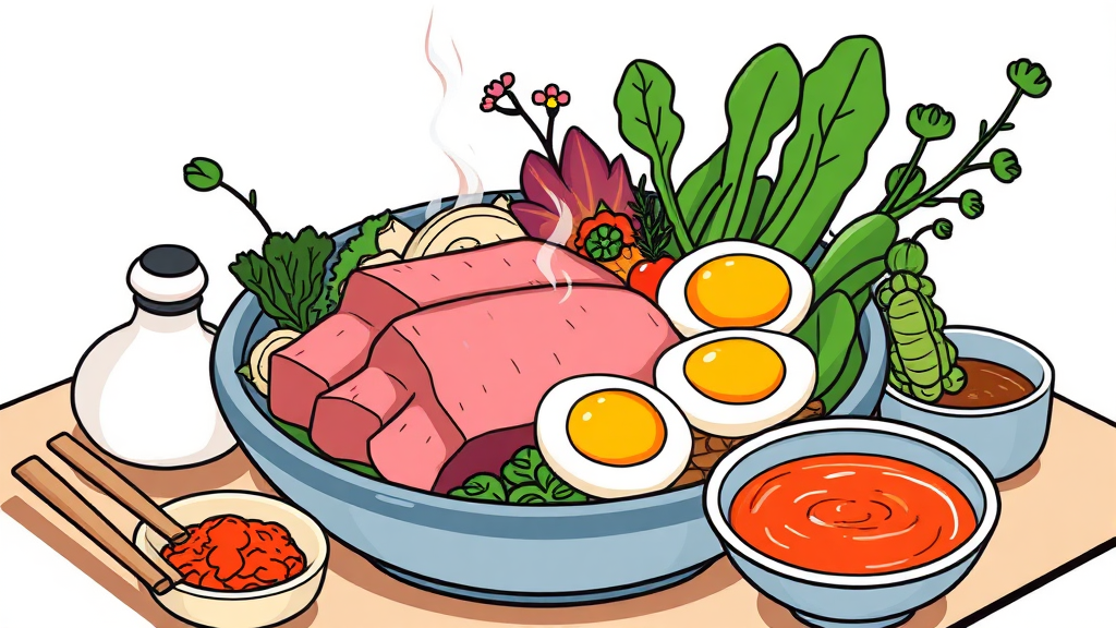 봄나물 미나리, 최고의 궁합과 섭취 방법 (cartoon 스타일)