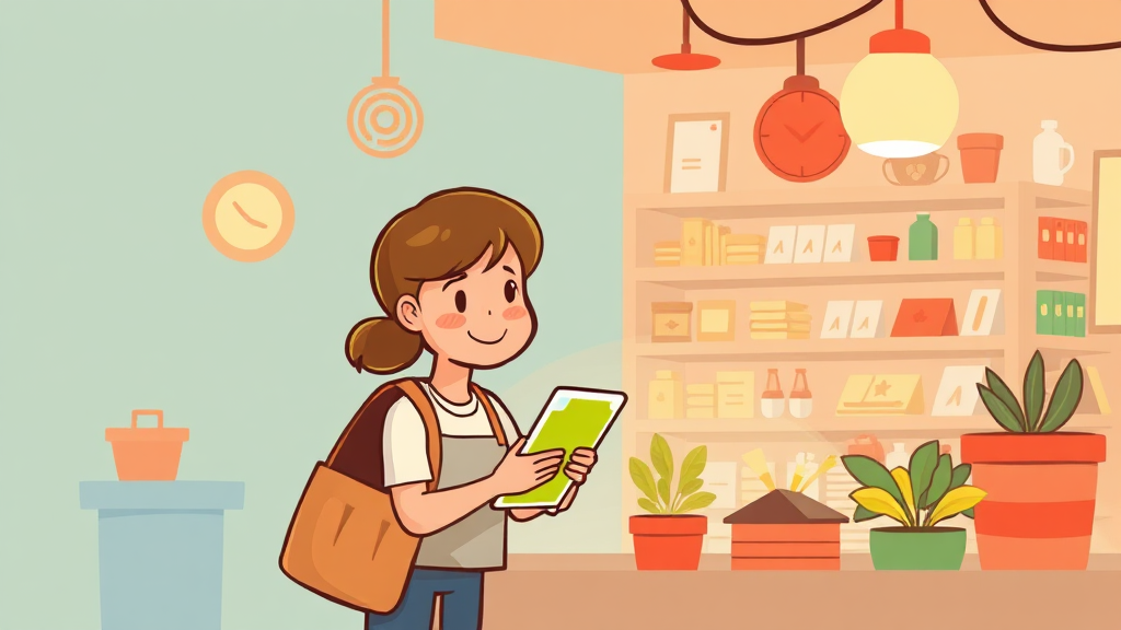 소상공인 경영안정자금 바우처, 무엇이 달라졌나요? (cartoon 스타일)