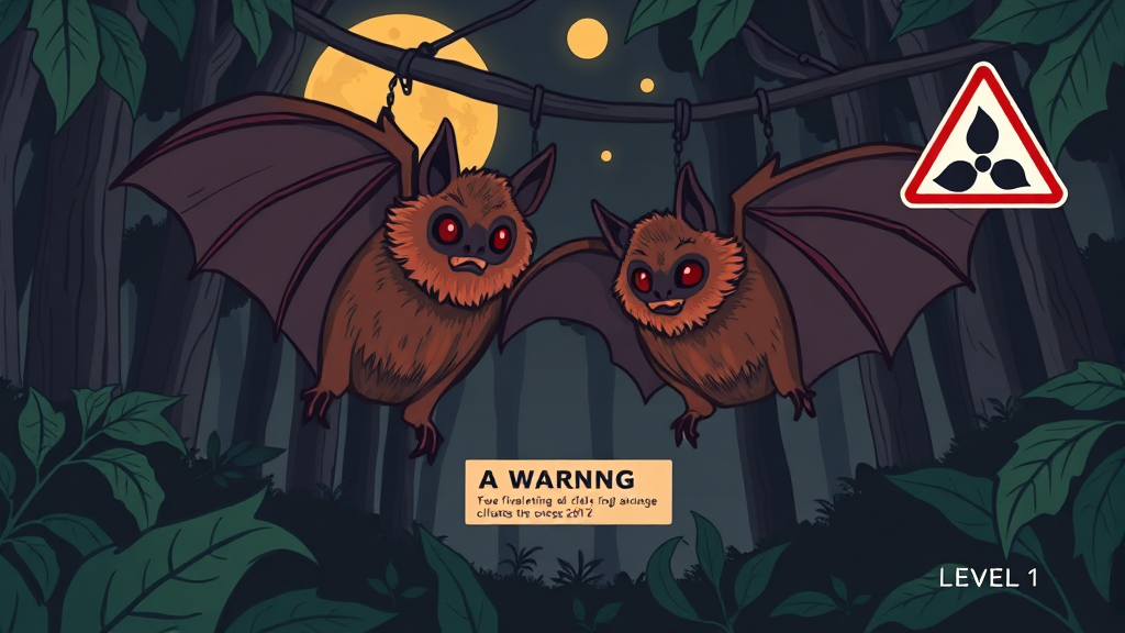 니파 바이러스란? (illustration 스타일)