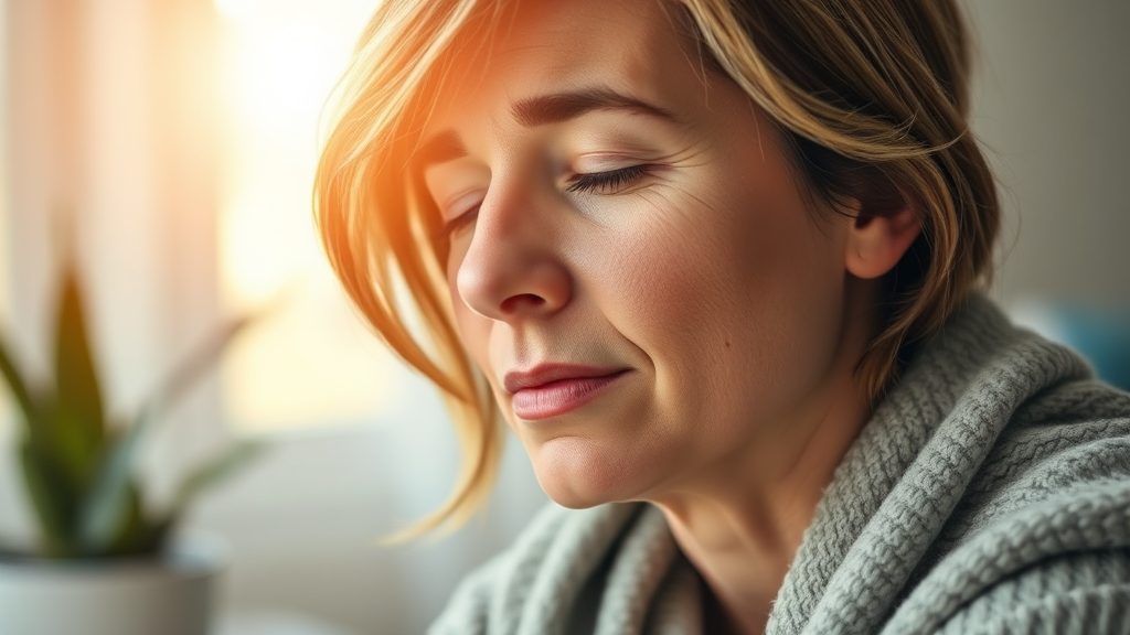 일상에서 공황 장애 관리 및 예방하기 (realistic 스타일)