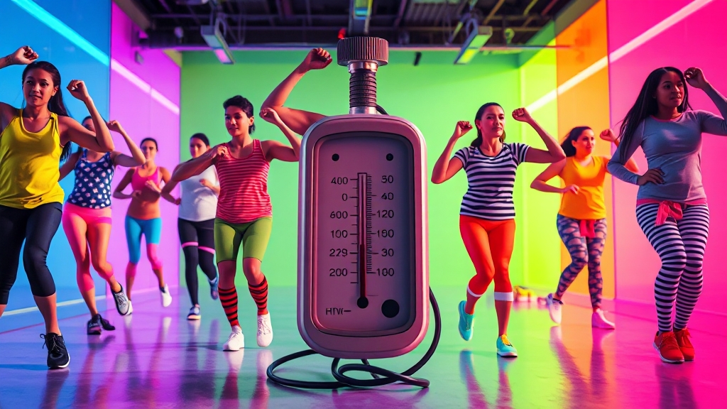 고혈압&콜레스테롤 관리 생활 습관 (popart 스타일)