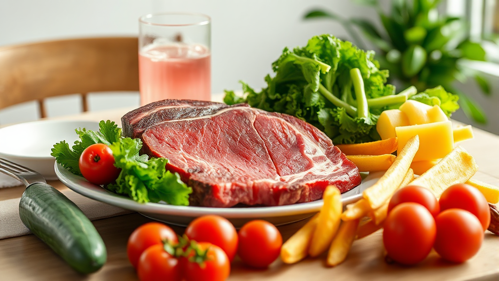 피해야 할 음식과 섭취 기준: 고지혈증 식단 관리법 (realistic 스타일)