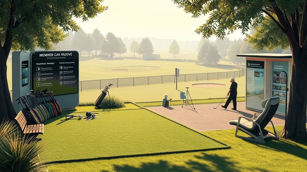 편의 시설 및 부가 서비스 (illustration 스타일)