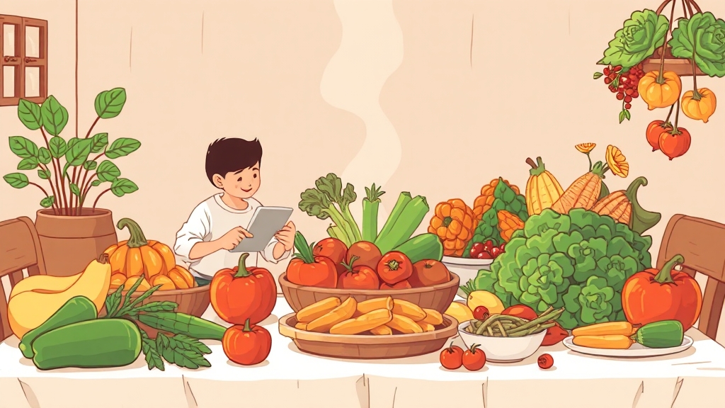 농식품바우처, 왜 필요할까? (illustration 스타일)