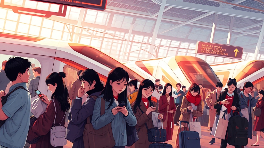 추석 연휴 대비 전략 (illustration 스타일)