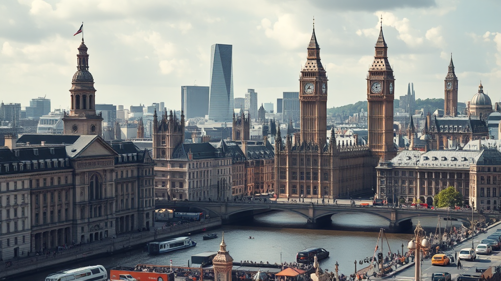 관광세 도입 시 변화는? (realistic 스타일)