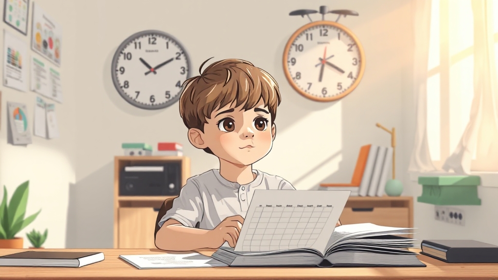 집중력 향상 훈련 3가지 (illustration 스타일)