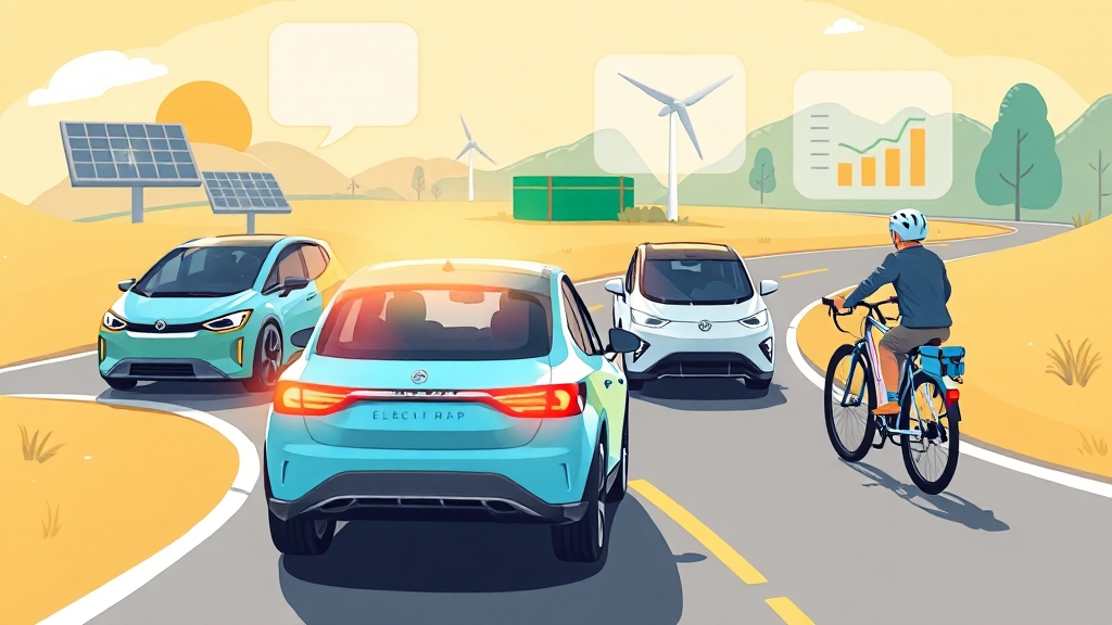 전기차 보험료 절약 꿀팁 (cartoon 스타일)