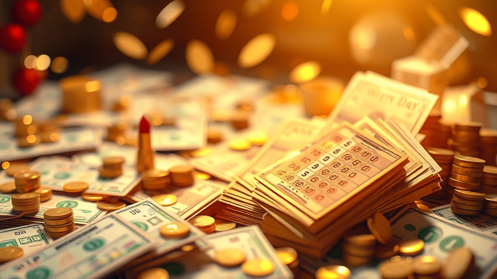 행운적금, 어떤 상품? (realistic 스타일)