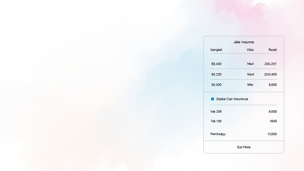 내차보험찾기 조회 서비스, 왜 필요할까요? (watercolor 스타일)