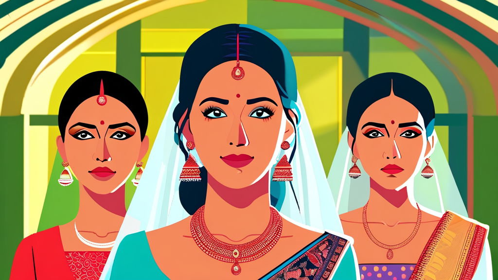 결혼 발표에 쏟아지는 대중의 관심과 반응 (cartoon 스타일)