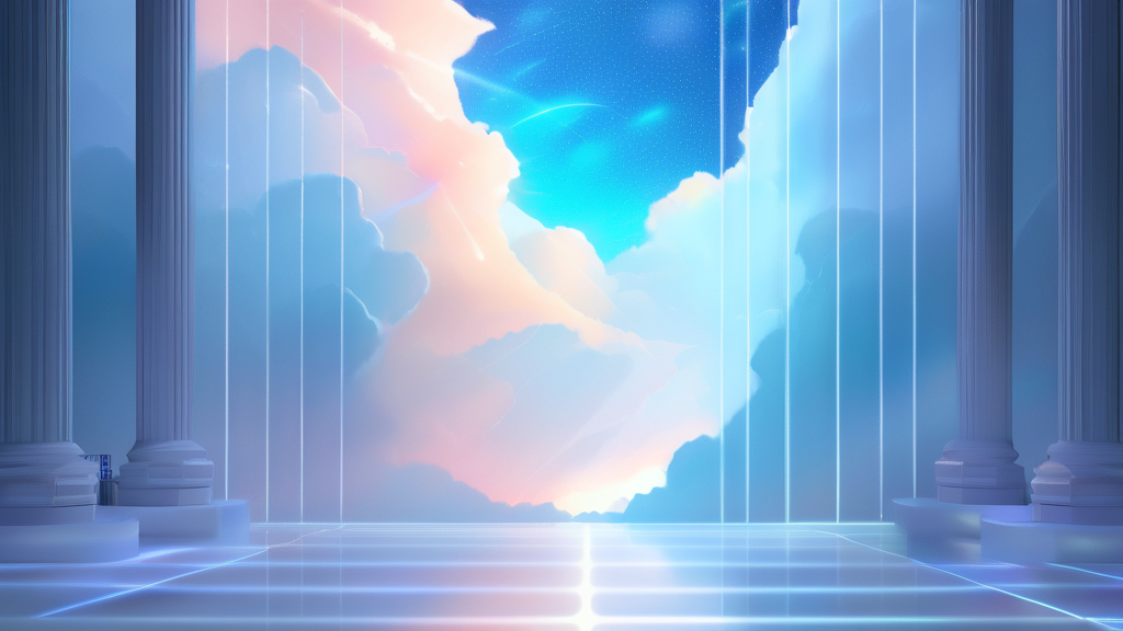 메쥬, 혁신 기술로 미래를 열다 (watercolor 스타일)