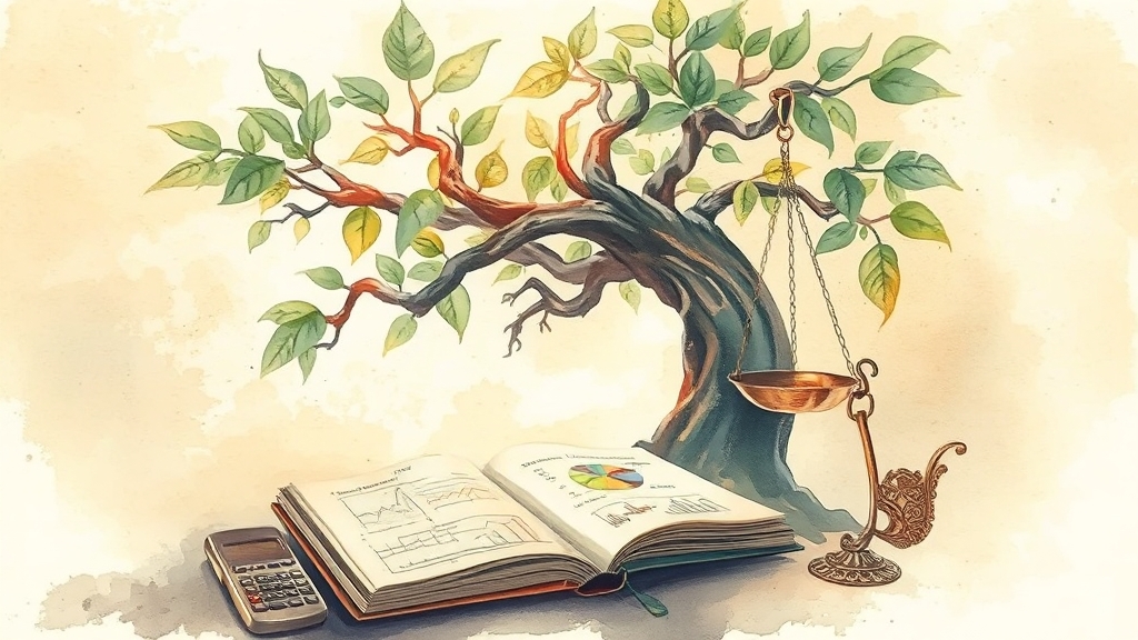 ISA 만기, 해지 vs 연장? (watercolor 스타일)