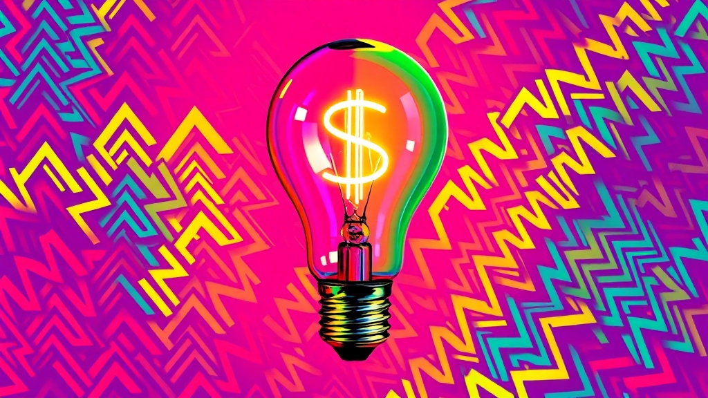 에너지 절약으로 포인트 적립 (popart 스타일)