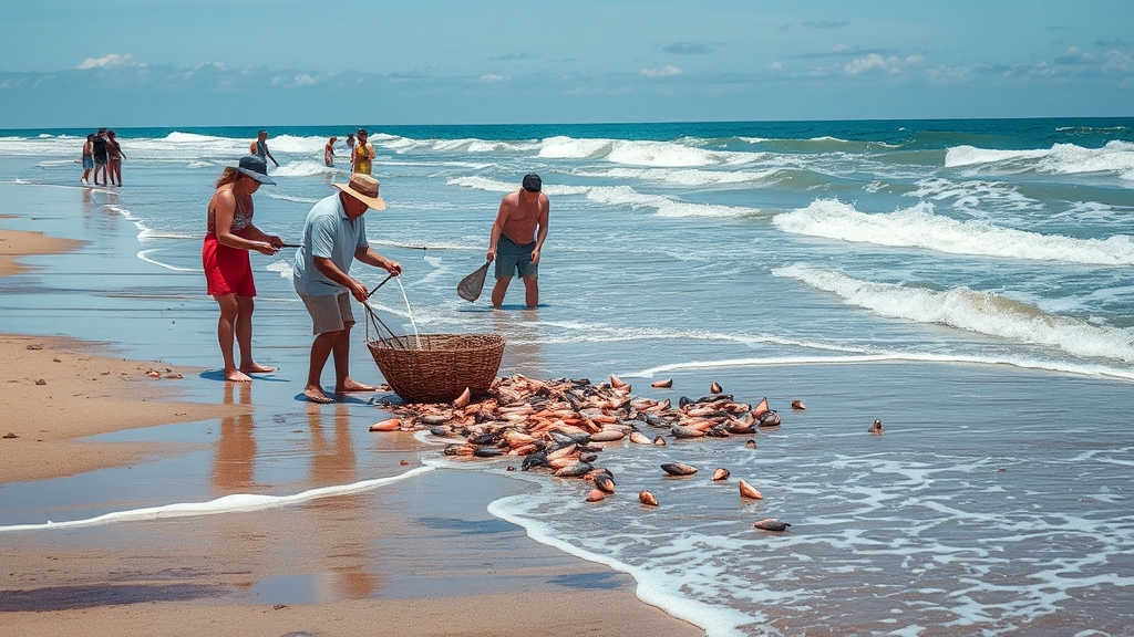 물때표 읽는 법 (realistic 스타일)