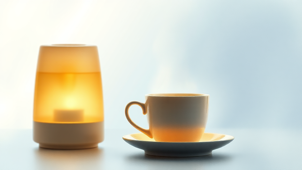 완화를 위한 생활 관리 (watercolor 스타일)