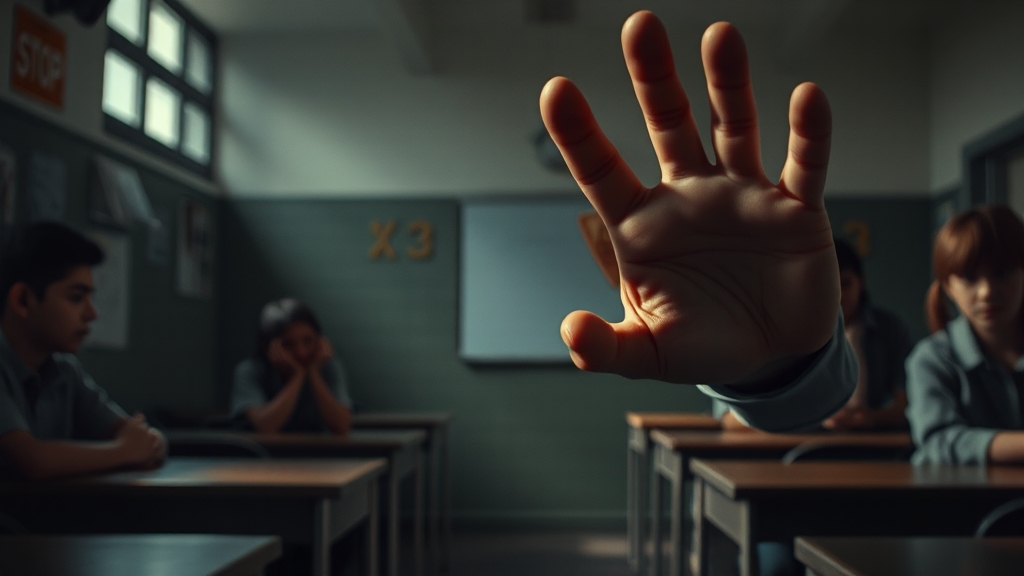 학폭 관련 법규 및 처벌 강화 (realistic 스타일) (재시도)