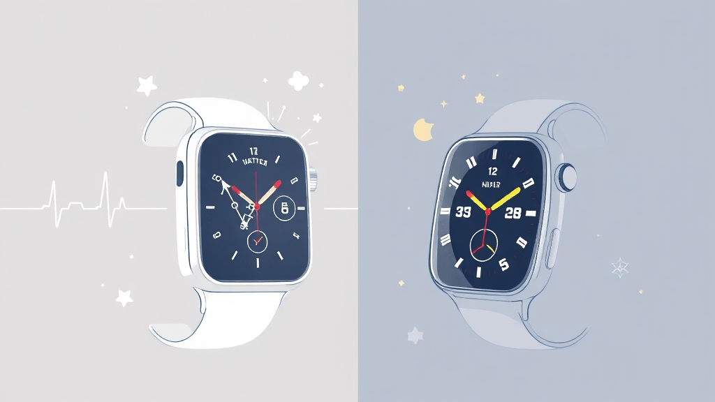 건강 관리 기능 분석 (illustration 스타일)