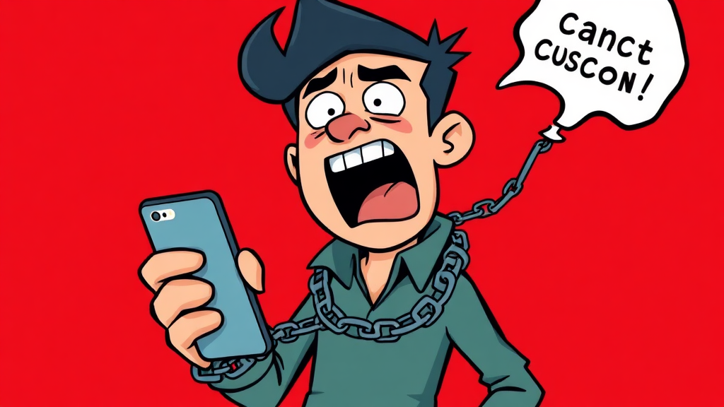 위약금, 왜 내는 걸까? (cartoon 스타일)