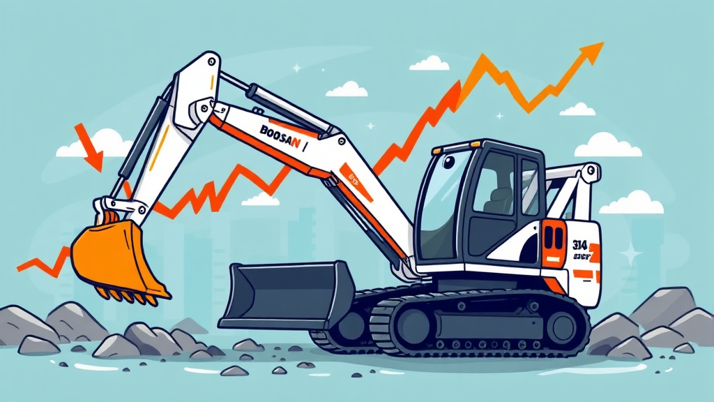 최근 주가 흐름은? (cartoon 스타일)