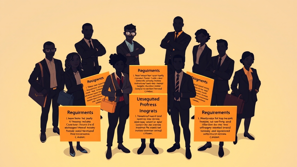 지원 대상 및 자격 조건 (cartoon 스타일)