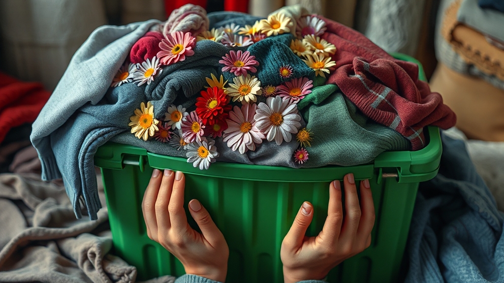 헌옷수거함, 무엇일까요? (realistic 스타일)