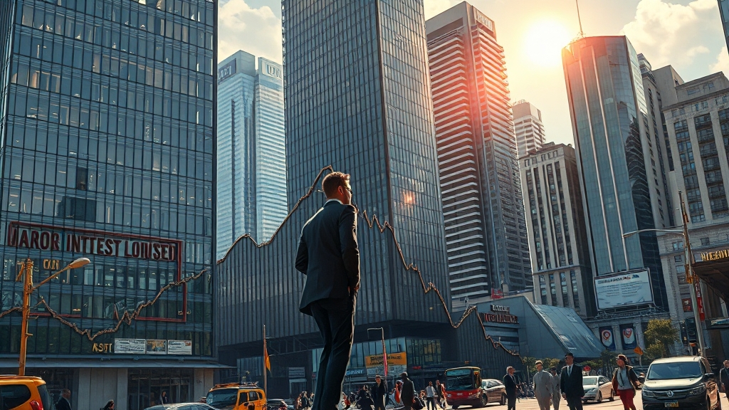 가격 상승 vs 하락 요인 분석 (realistic 스타일)