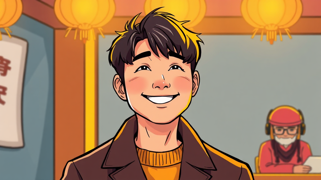 김정현 배우의 최근 근황 및 활동 소식 (cartoon 스타일)