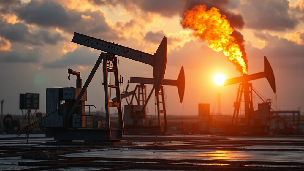 유가 변동에 따른 투자 전략 및 유의사항 (realistic 스타일)