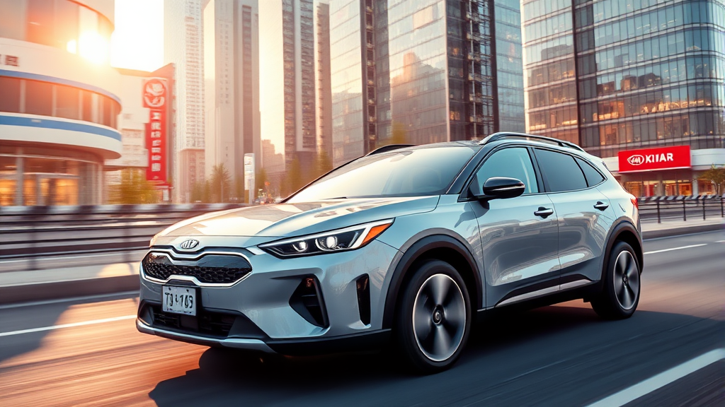 기아차 실적 및 전망 (realistic 스타일)