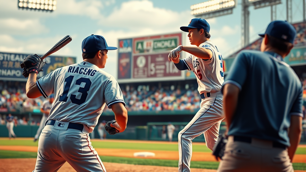 8강전 관전 포인트 분석 (realistic 스타일)