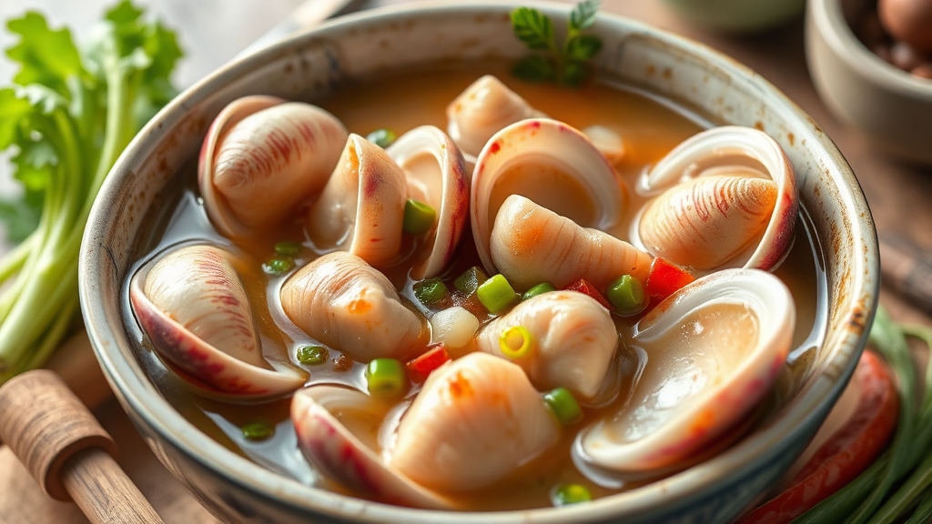 새조개 샤브샤브, 이것만은 알고 먹자! (realistic 스타일)