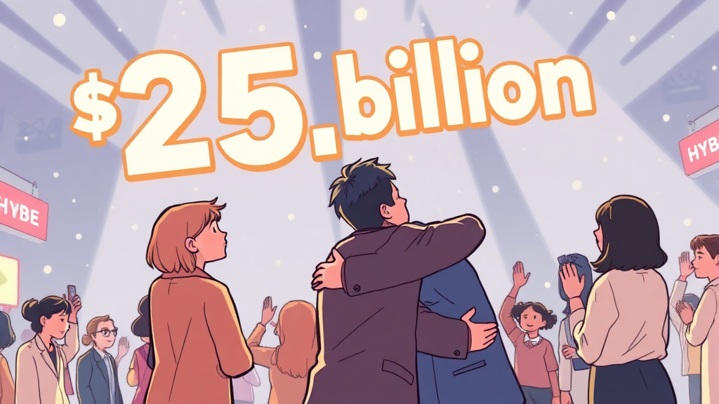 민희진 256억 기자회견: 핵심 쟁점과 입장 발표 (cartoon 스타일)