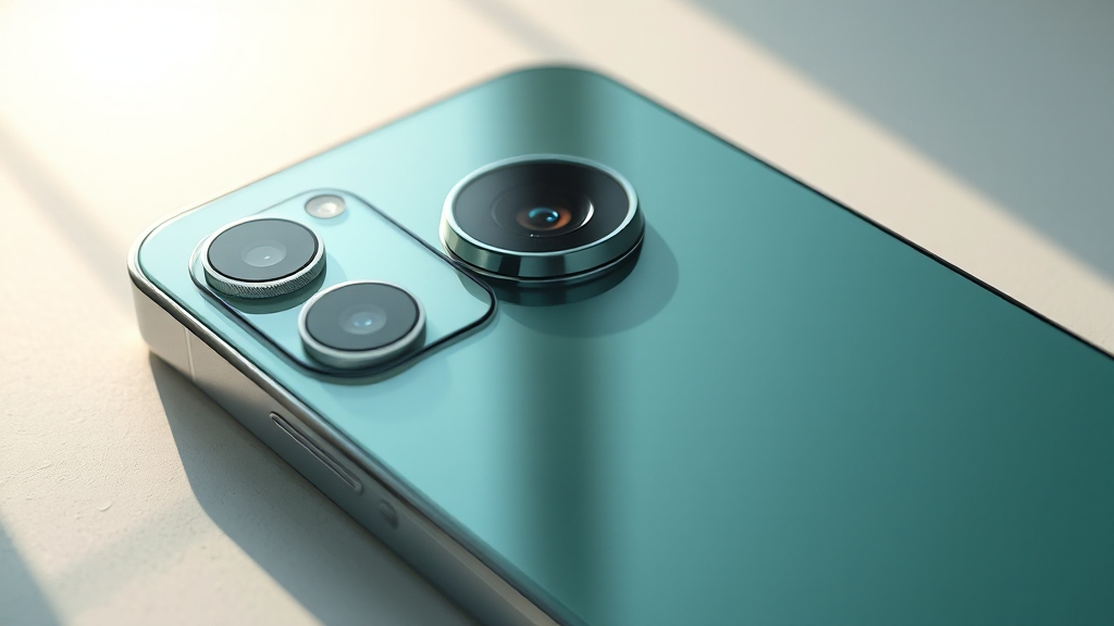 아이폰 16 핵심 변화 (realistic 스타일)