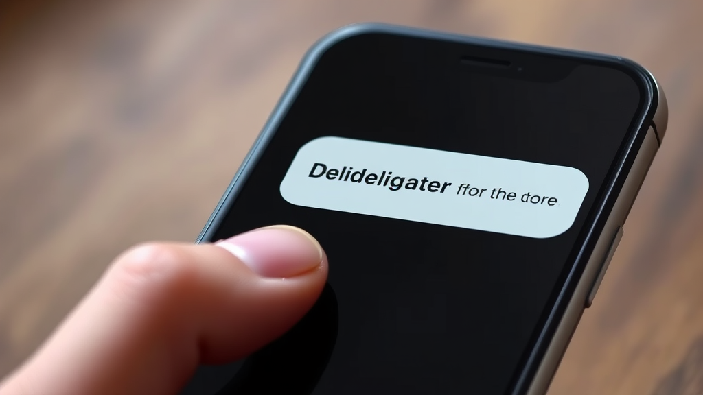 앱에서 개별 삭제하는 법 (realistic 스타일)