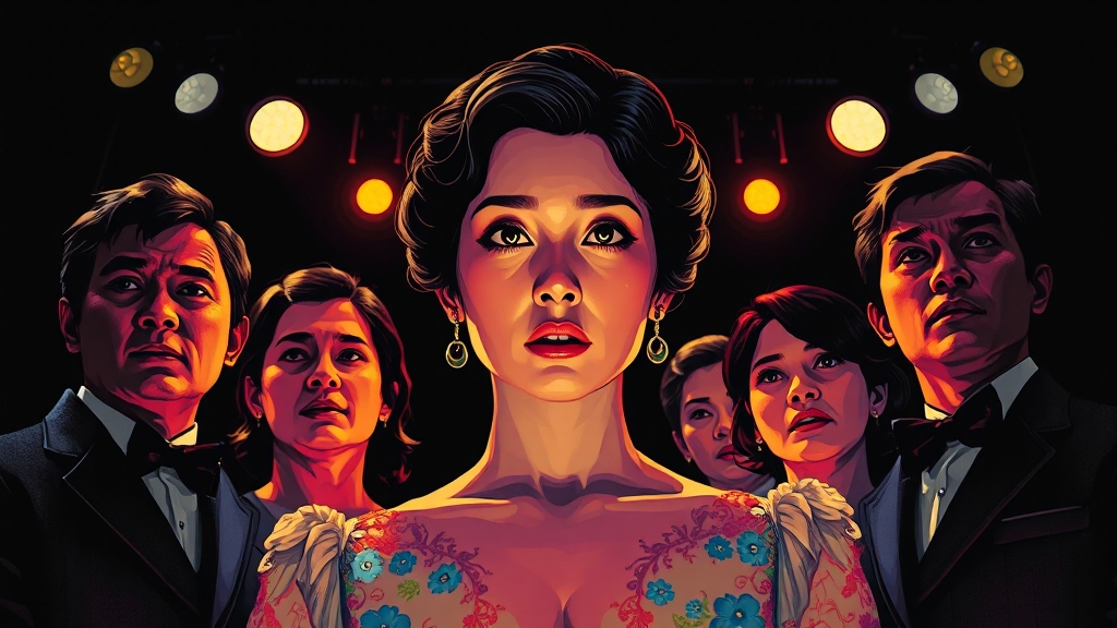 출연진 캐스팅 정보 (popart 스타일)