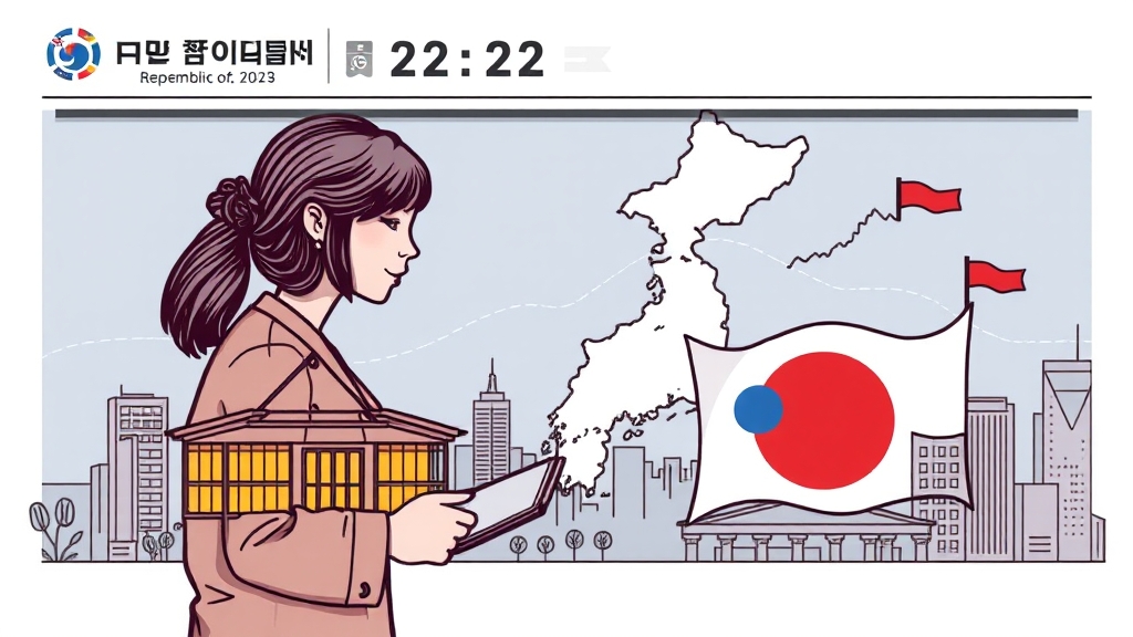 오늘의 주요 뉴스 헤드라인 (illustration 스타일)
