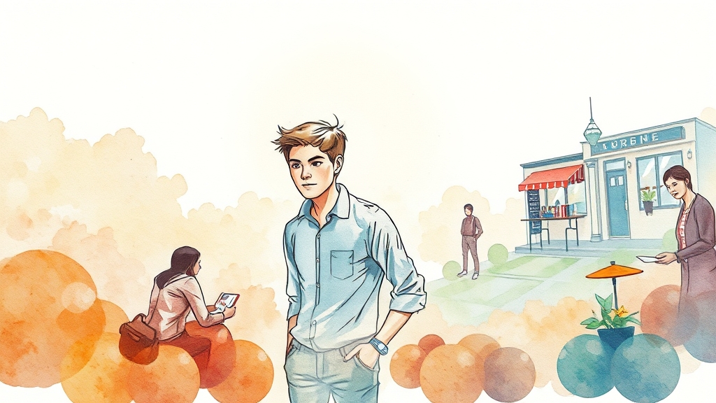 워크넷 활용 팁: 성공 전략 (watercolor 스타일)