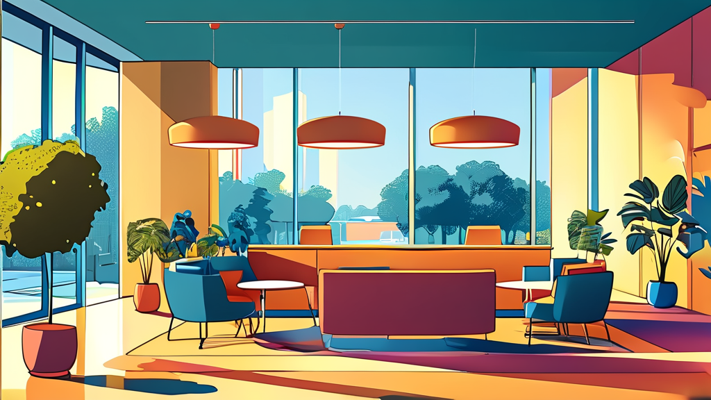 통합돌봄 서비스 신청 방법 및 절차 (cartoon 스타일)