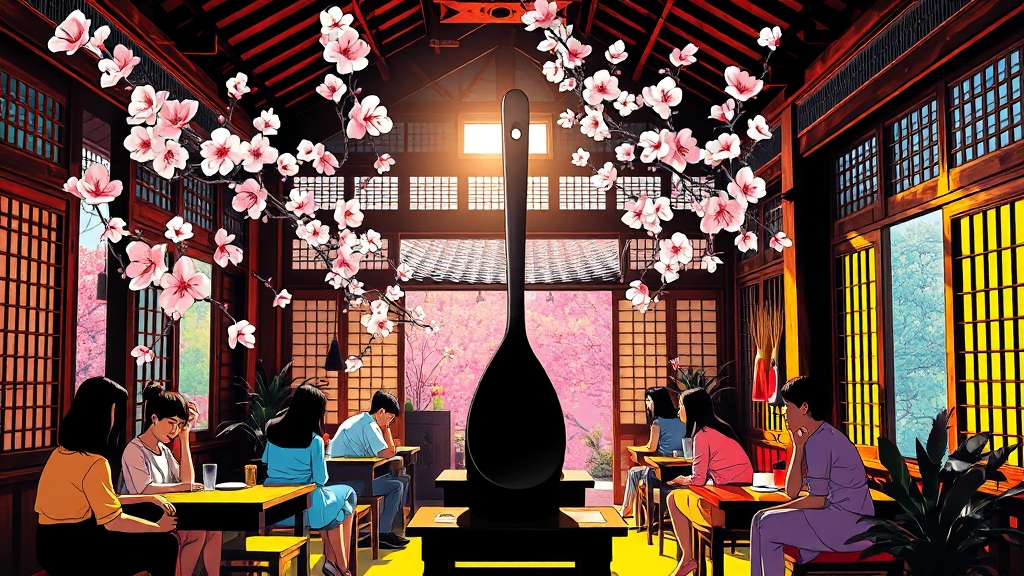 한옥카페, 매력은? (popart 스타일)