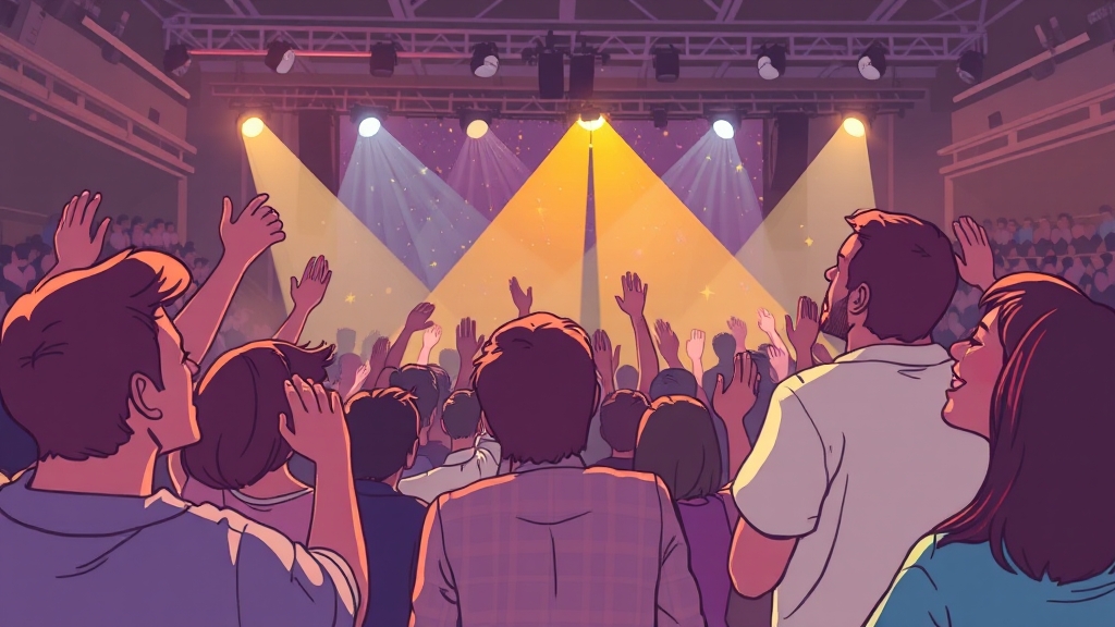 뜨거웠던 현장 반응과 비하인드 (illustration 스타일)