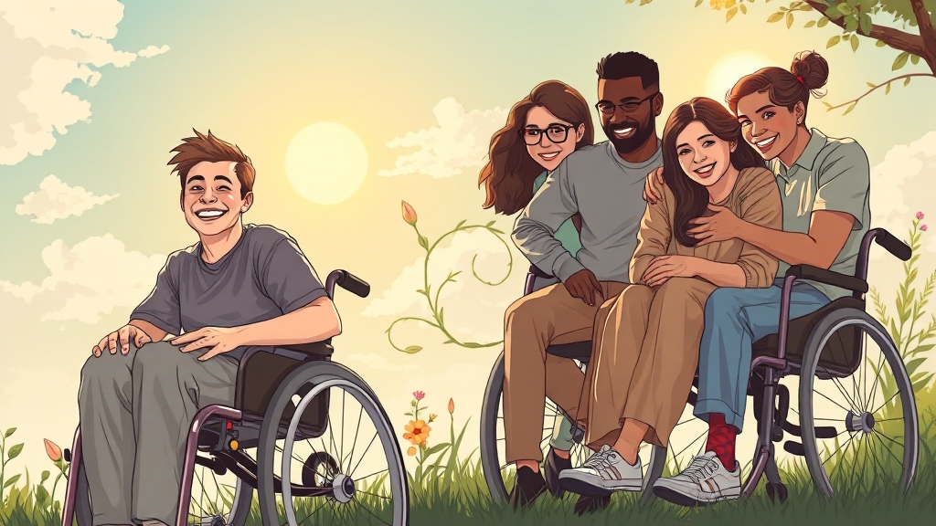 루게릭병 환자를 위한 정보와 지원은 무엇이 있을까요? (illustration 스타일)