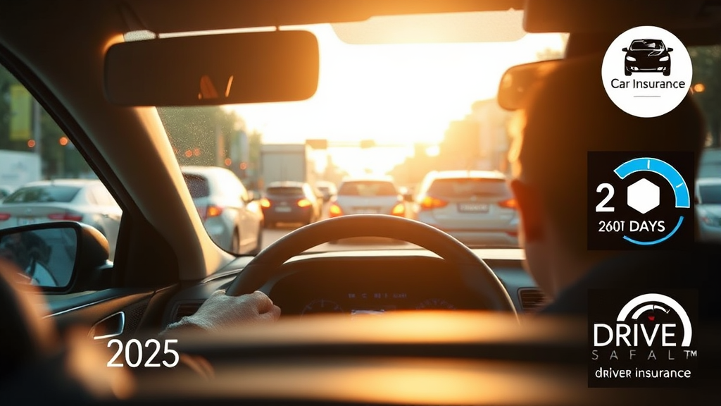 자동차보험 vs 운전자보험, 차이점은? (realistic 스타일)