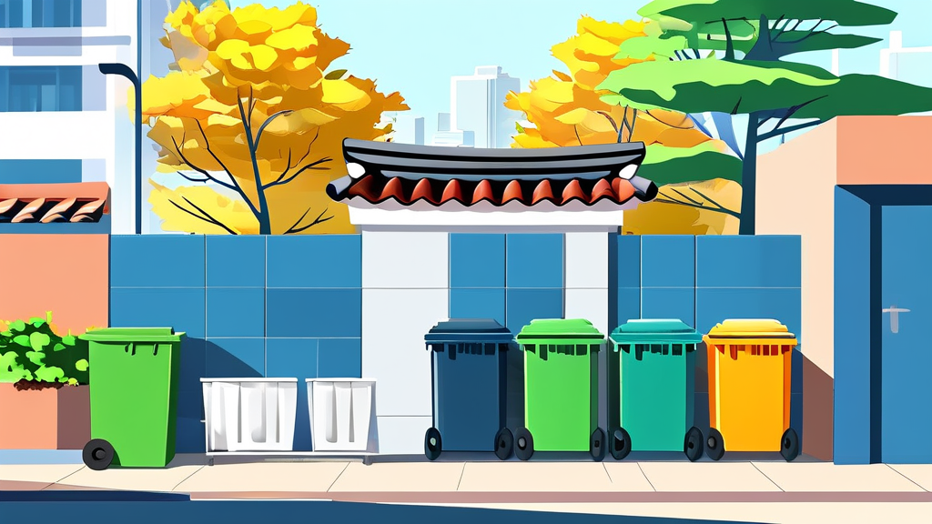 성북구 폐기물 처리 업체 선택 가이드 (illustration 스타일)