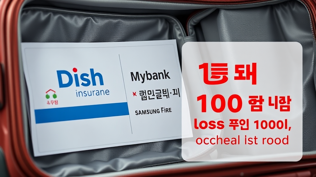 상황별 추천 보험사 (realistic 스타일)