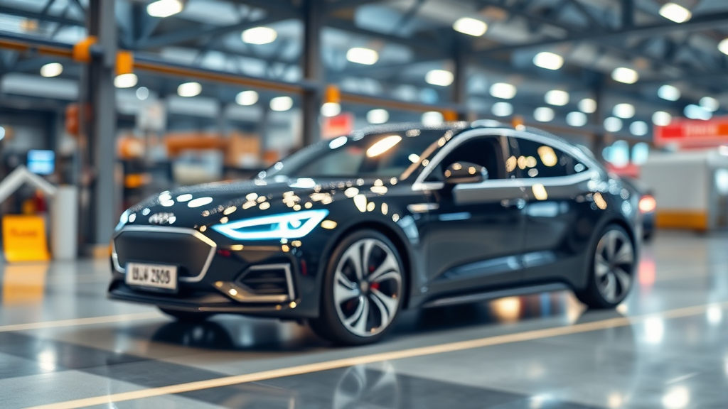 전기차 부품 수요 증가, 왜 중요할까? (realistic 스타일)