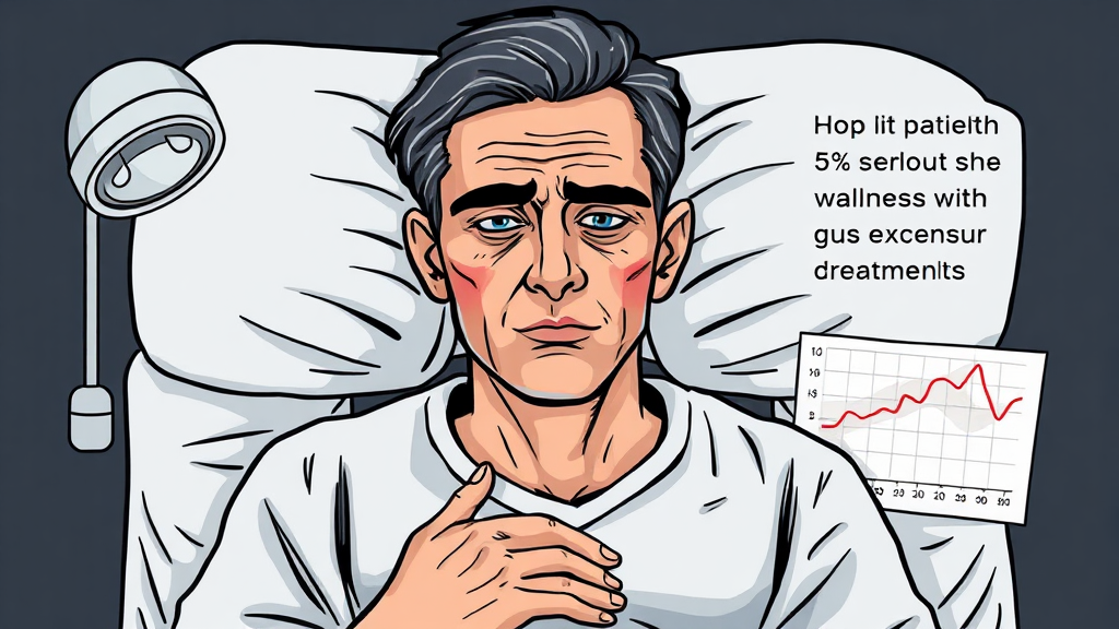 본인부담 95%, 왜 높을까? (illustration 스타일)